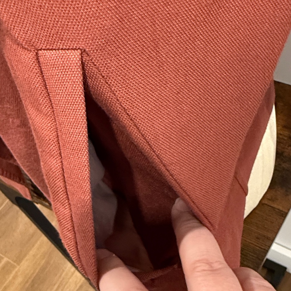 Vero Moda Rust Open-Front Blazer - Picture 3 of 7